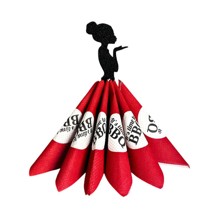 Suport Servetel Model Siluetă Feminină - Navro