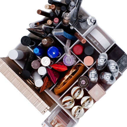 Organizator Cosmetice cu 16 Compartimente - Navro