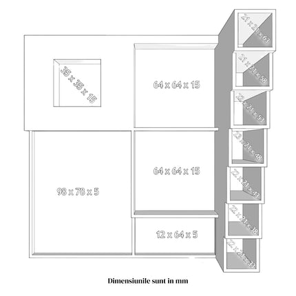 Organizator Baie 12 Compartimente - Navro