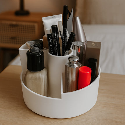 Organizator Cosmetice Rotund 5 Compartimente - Navro