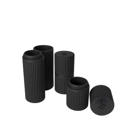 Set Portabil de 3 Recipiente Pentru Cosmetice - Navro