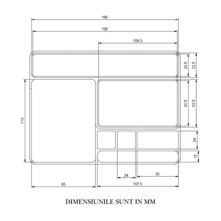 Organizator Cosmetice Multifunctional - Navro