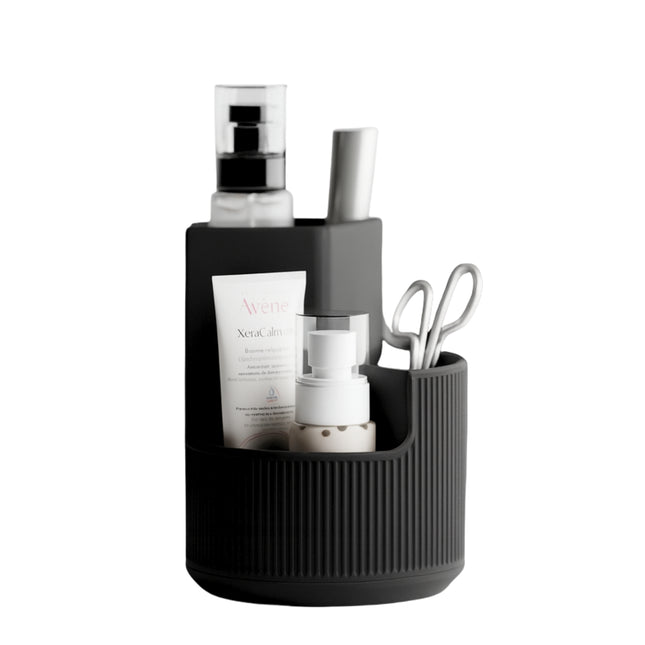 Organizator Cosmetice Rotund cu 3 Compartimente - Navro