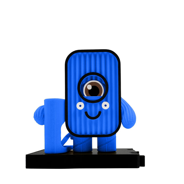 Suport Pix Albastru Personaj Interactiv cu Ochi Mobil - Navro