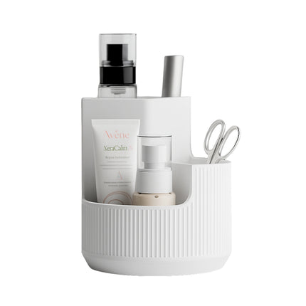 Organizator Cosmetice Rotund cu 3 Compartimente - Navro