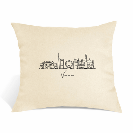 Perna Decorativa Brodata 45 x 40 cm, Vienna - Navro