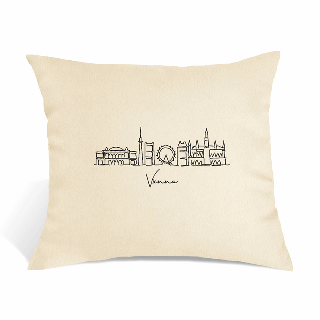 Perna Decorativa Brodata 45 x 40 cm, Vienna - Navro