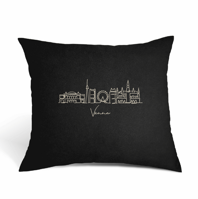 Perna Decorativa Brodata 45 x 40 cm, Vienna - Navro