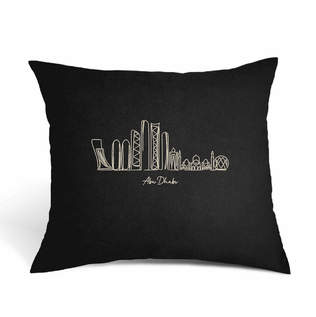 Perna Decorativa Brodata 45 x 40 cm, Abu Dhabi - Navro