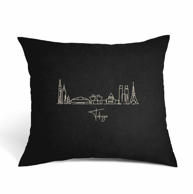 Perna Decorativa Brodata 45 x 40 cm, Tokyo - Navro