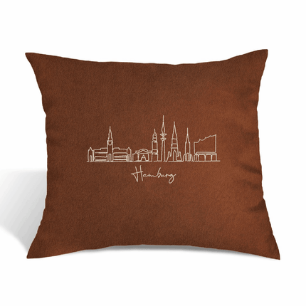 Perna Decorativa Brodata 45 x 40 cm, Hamburg - Navro