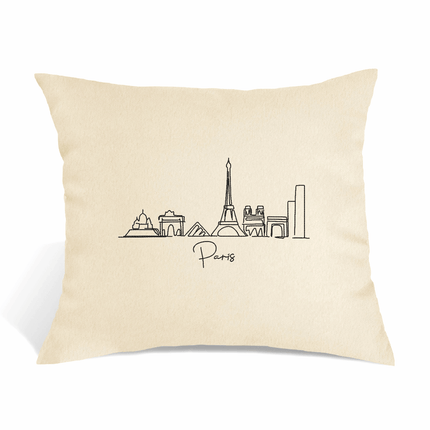 Perna Decorativa Brodata 45 x 40 cm, Paris - Navro