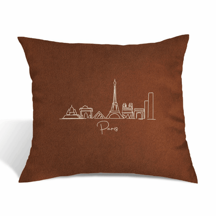 Perna Decorativa Brodata 45 x 40 cm, Paris - Navro