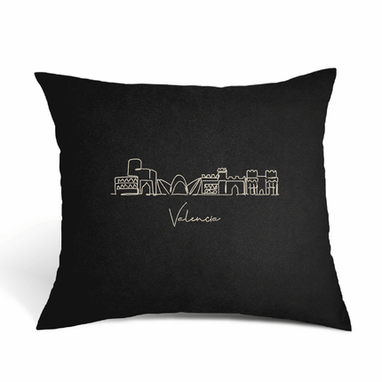 Perna Decorativa Brodata 45 x 40 cm, Valencia - Navro