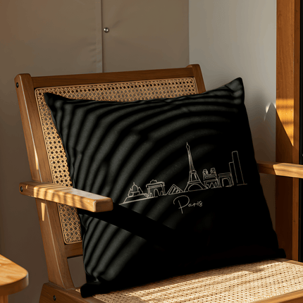 Perna Decorativa Brodata 45 x 40 cm, Paris - Navro