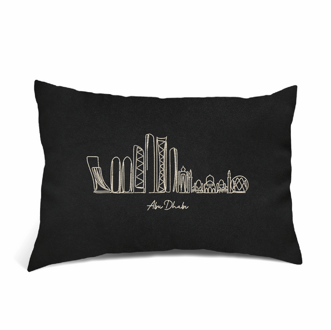 Perna Decorativa Brodata 40 x 30 cm, Abu Dhabi - Navro