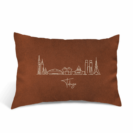 Perna Decorativa Brodata 40 x 30 cm, Tokyo - Navro