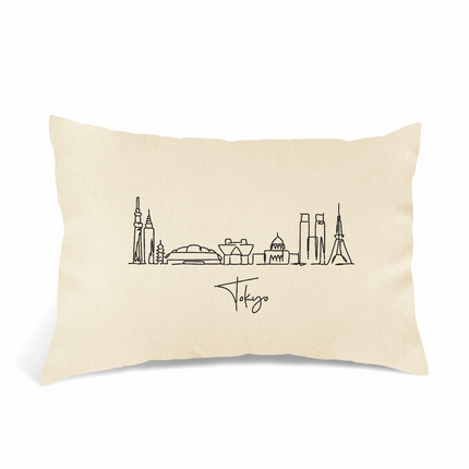 Perna Decorativa Brodata 40 x 30 cm, Tokyo - Navro