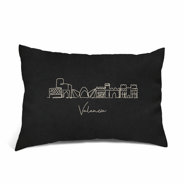 Perna Decorativa Brodata 40 x 30 cm, Valencia - Navro