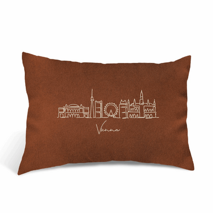 Perna Decorativa Brodata 40 x 30 cm, Vienna - Navro