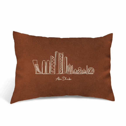 Perna Decorativa Brodata 40 x 30 cm, Abu Dhabi - Navro